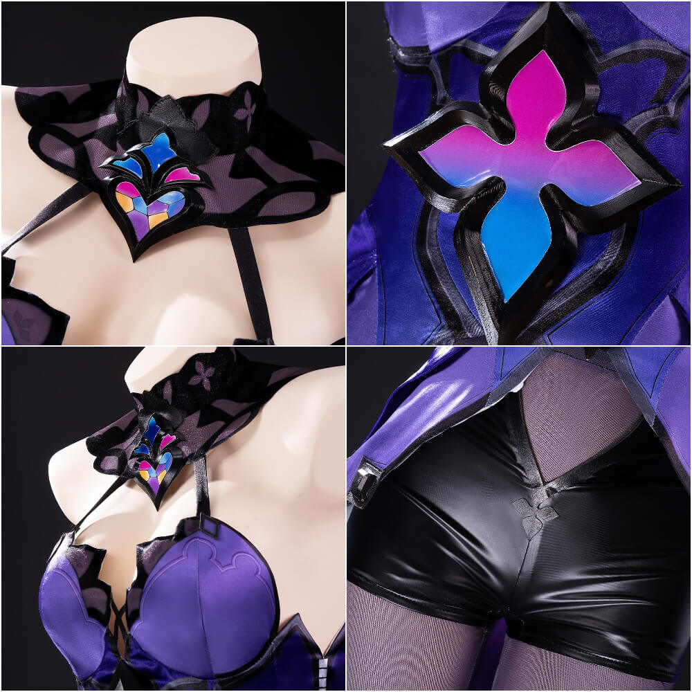 Takerlama Honkai Star Rail Black Swan Cosplay Costume Deluxe Outfits Game
