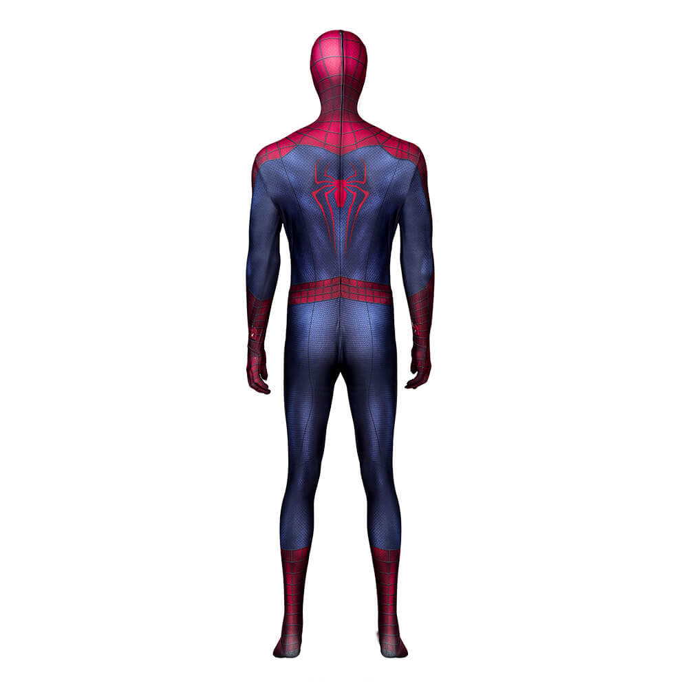 Takerlama The Amazing Spider-Man 2 Cosplay Costume Superhero Jumpsuit With Mask