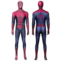 Takerlama The Amazing Spider-Man 2 Cosplay Costume Superhero Jumpsuit With Mask