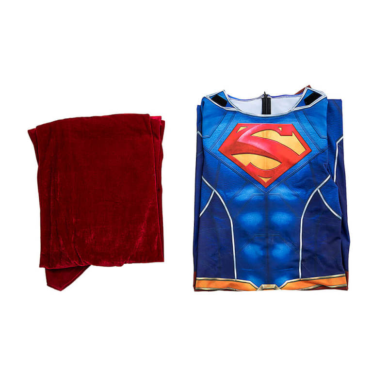 Takerlama Suicide Squad: Kill the Justice League Superman Cosplay Costume