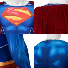 Takerlama Suicide Squad: Kill the Justice League Superman Superhero Cosplay  Costume