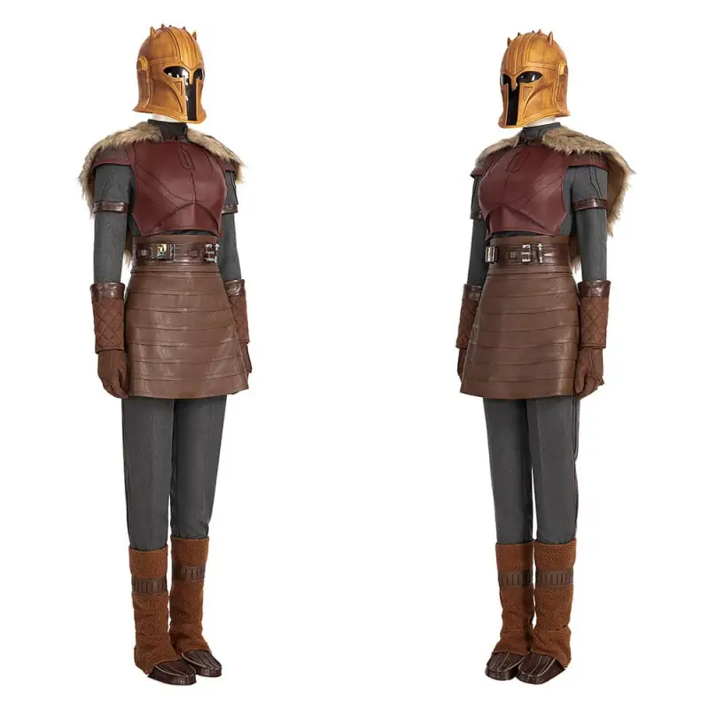 Takerlama The Mandalorian S3 Armorer Cosplay Costume With Helmet V2