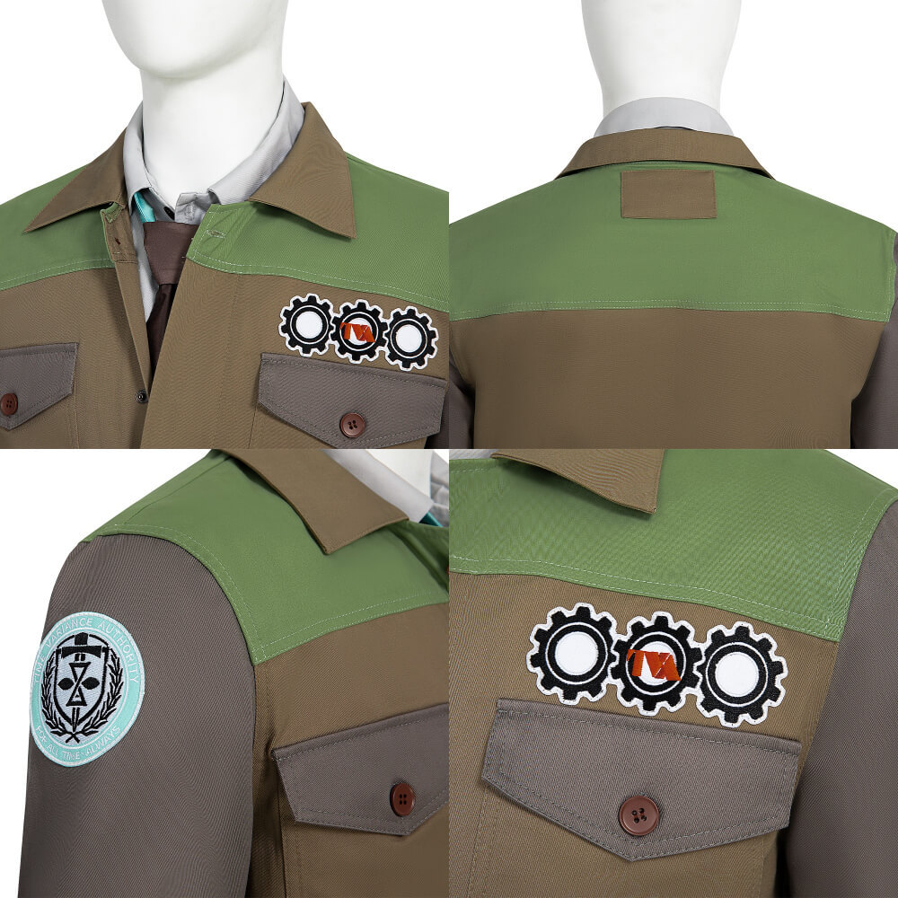Takerlama Loki 2 Time Variance Authority TVA Loki Costume Men