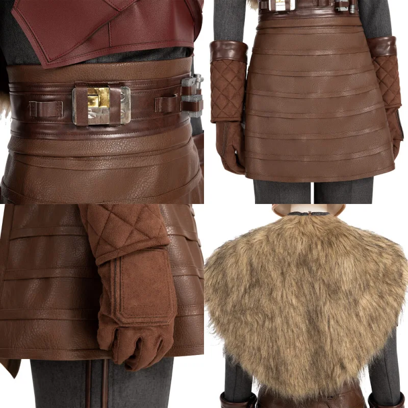 Takerlama The Mandalorian S3 Armorer Cosplay Costume With Helmet V2