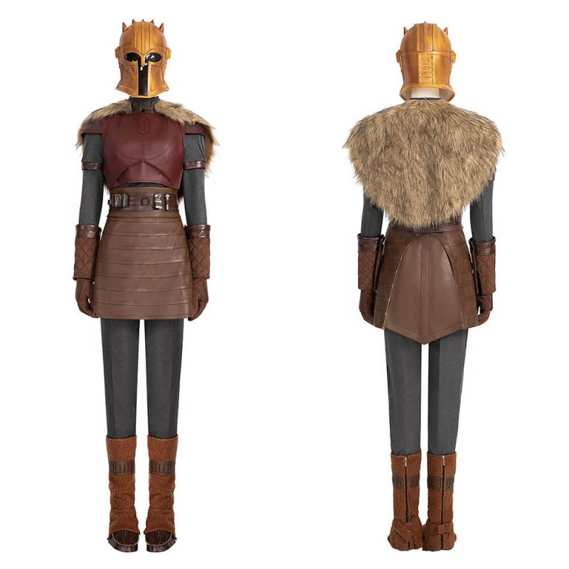 Takerlama The Mandalorian S3 Armorer Cosplay Costume With Helmet V2