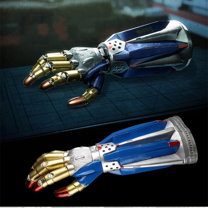 Takerlama Devil May Cry 5 Nero Devil Breaker Cosplay Replica DMC Nero Arm Armor Halloween Cosplay Glove
