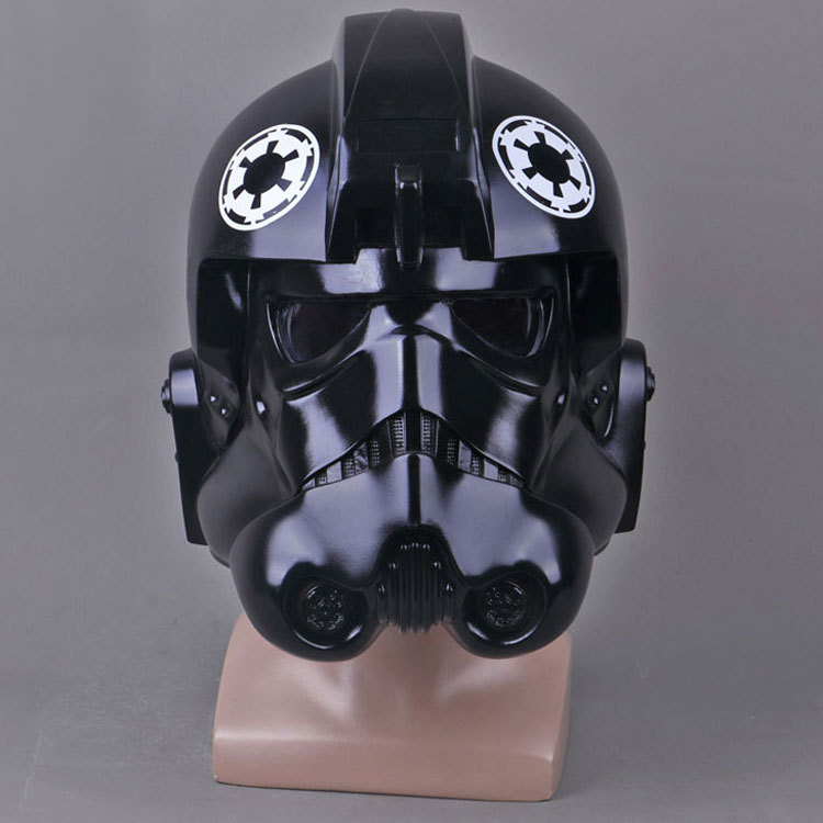 Takerlama Star Wars Tie Victor Helmet Mask Disney Movie Replica Props Halloween