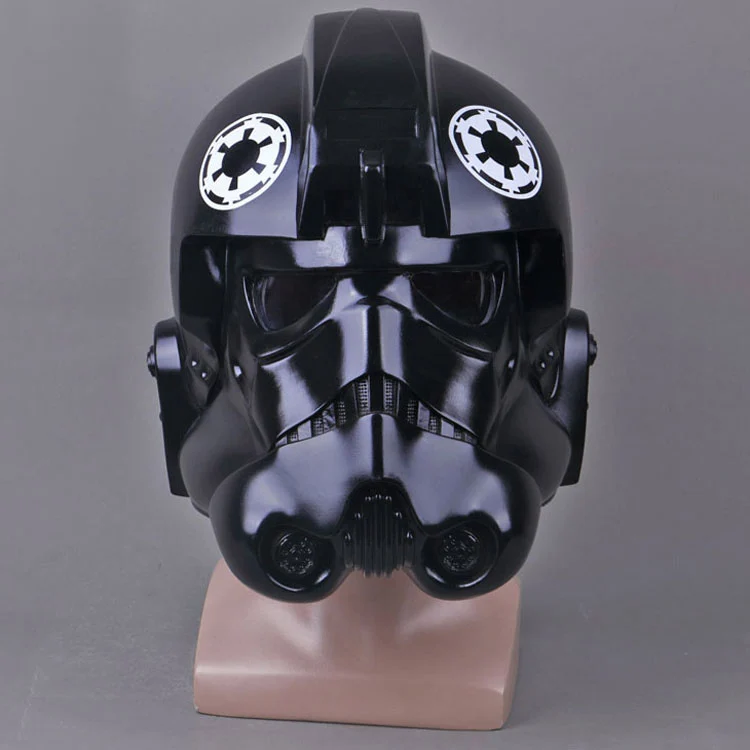 Takerlama Star Wars Tie Victor Helmet Mask Disney Movie Replica Props Halloween