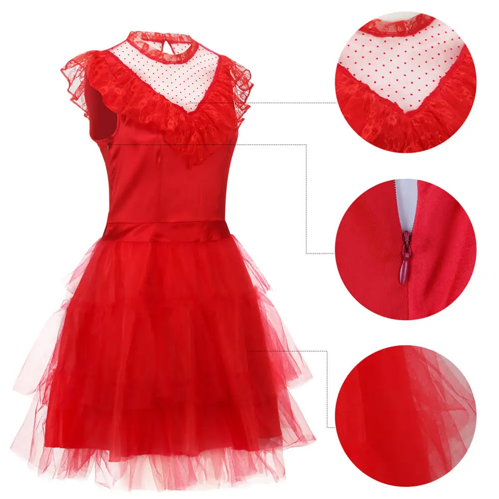 open lace back dress Amazon.com: Lydia Bride Costume Plus Size Red Party Ball Gown Wedding Dress  Halloween Cosplay for Women : Clothing, Shoes & Jewelry