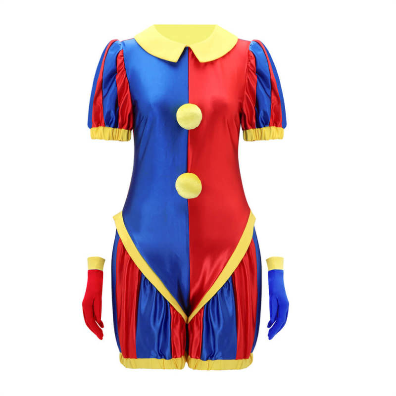 Takerlama The Amazing Digital Circus Pomni Cosplay Costume for Adults