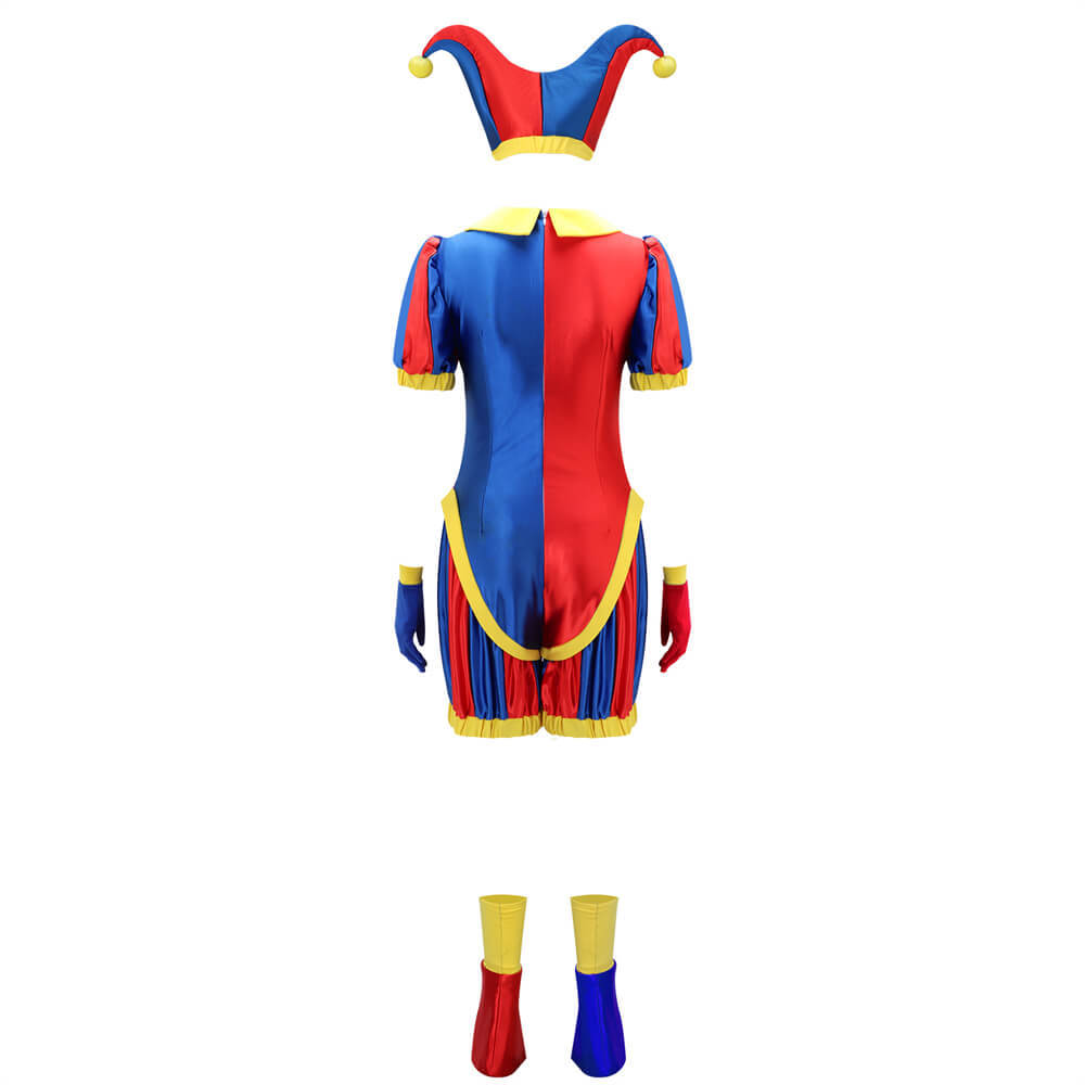 Takerlama The Amazing Digital Circus Pomni Cosplay Costume for Adults