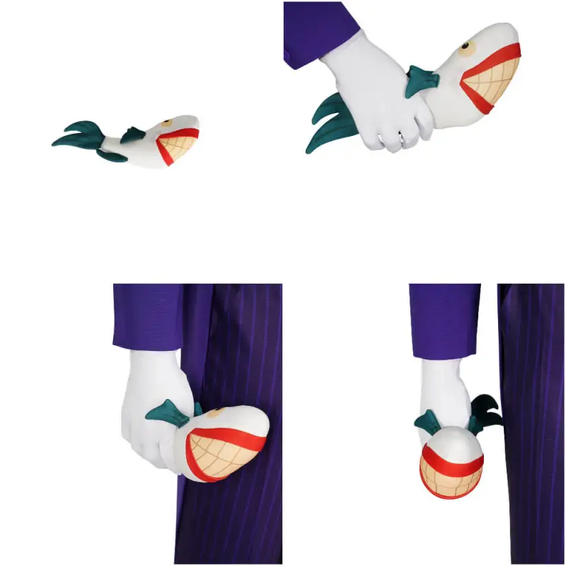 Takerlama Classic Joker Purple Cosplay Costume 1992 Batman The Animated Series