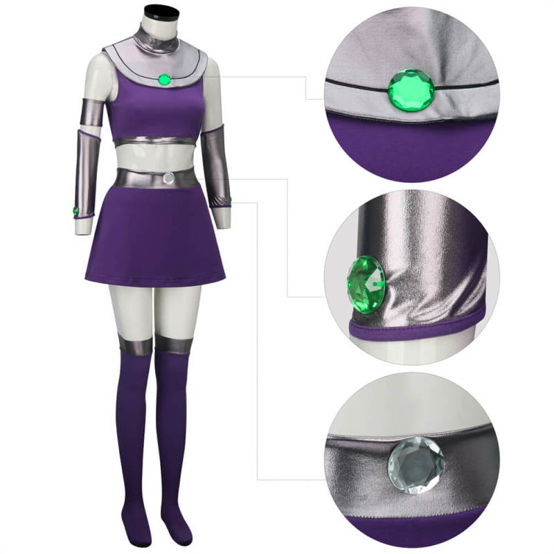 Teen Titans Starfire Kory Anders Koriand'r Cosplay Costume Adult