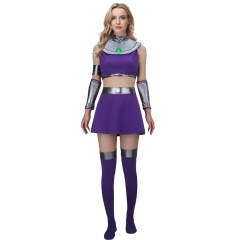 Teen Titans Starfire Kory Anders Koriand'r Cosplay Costume Adult In Stock