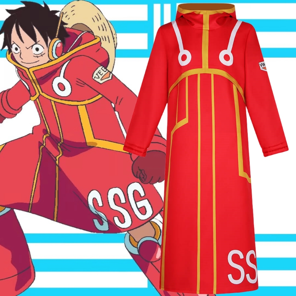 Takerlama One Piece Egghead Arc Monkey D. Luffy Costume