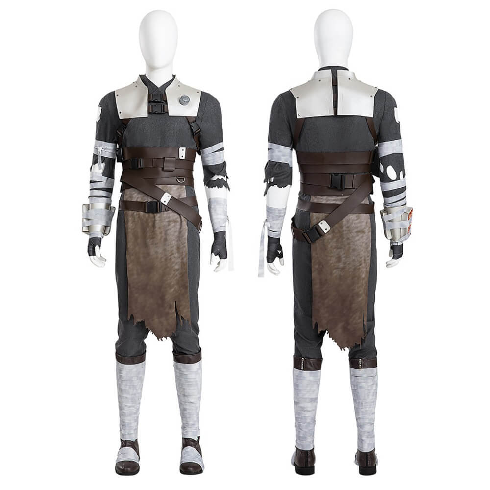 Takerlama Star Wars: The Force Unleashed Galen Marek Starkiller Cosplay Costume