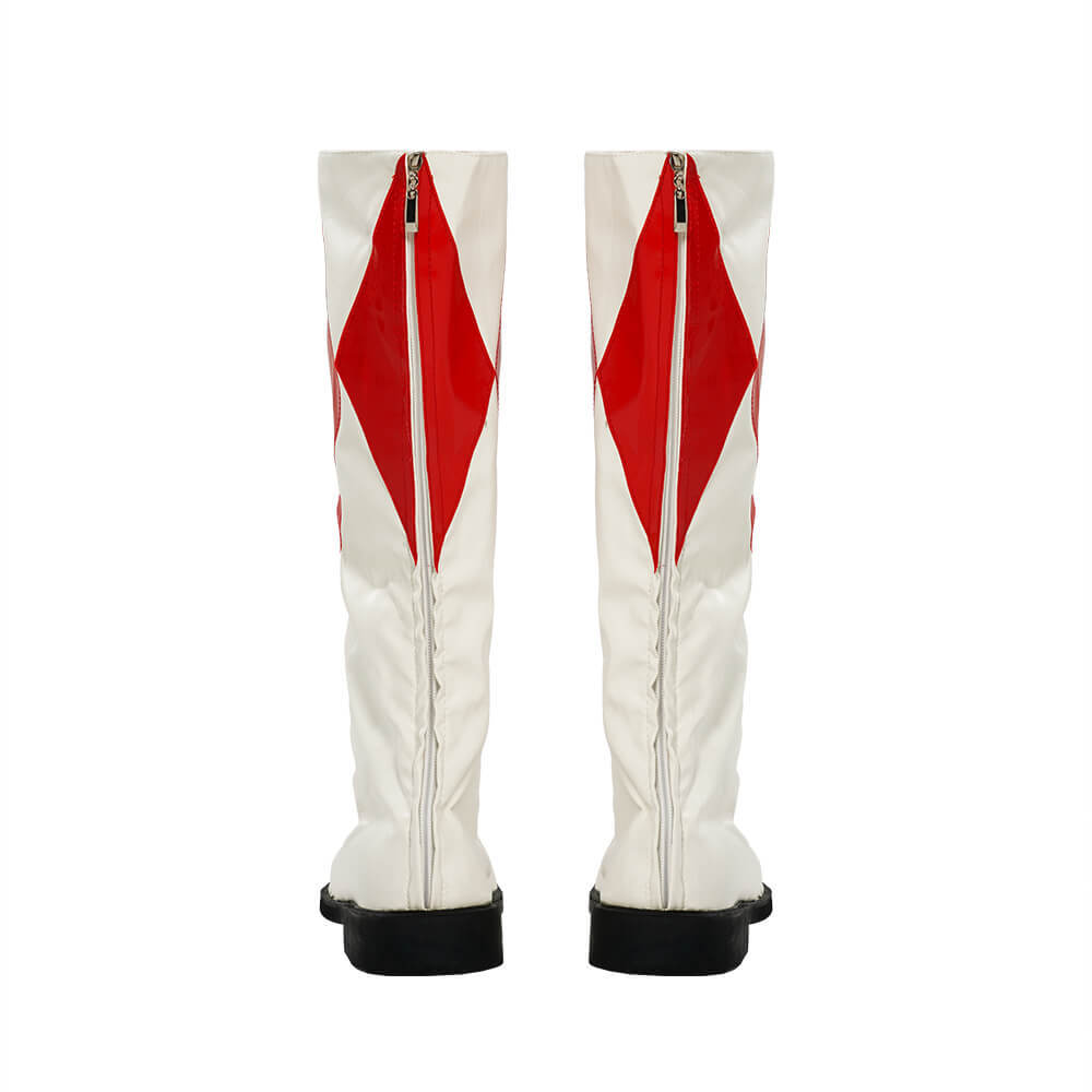 Takerlama Power Rangers Red Ranger Men's Muscle Costume Deluxe