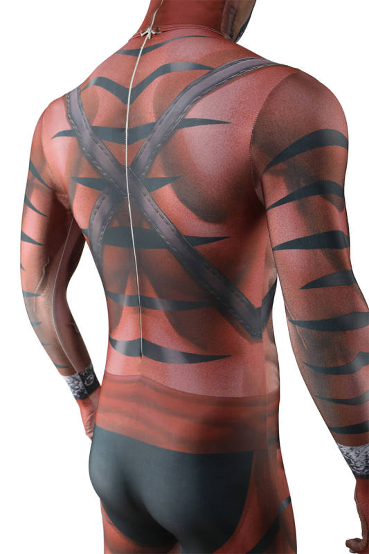 Takerlama Mortal Kombat Kintaro Halloween Cosplay Costume Spandex Bodysuit  Adults