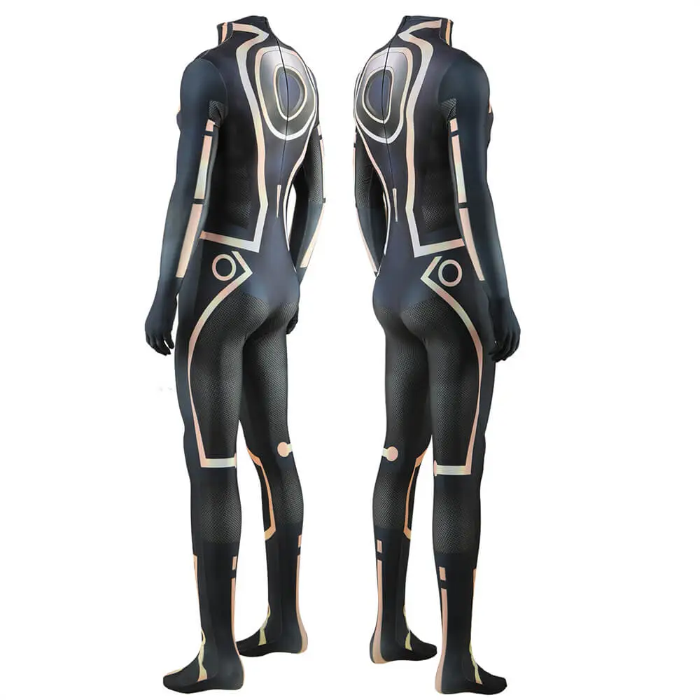 Costume Sam Flynn Tron EL Pannello Completo (busto+gambe) - Luminoso E Made In UK!