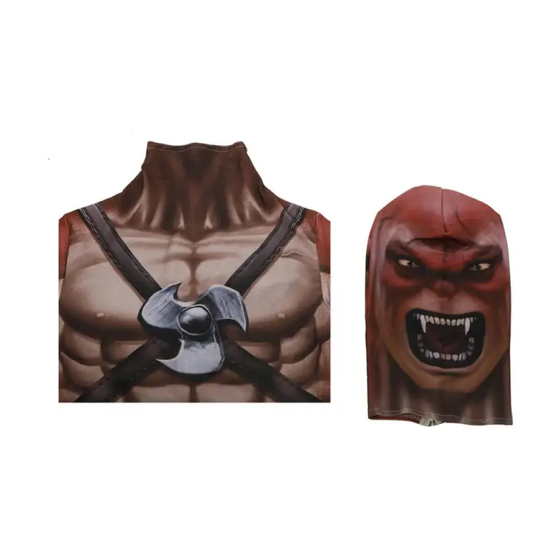 Takerlama Mortal Kombat Kintaro Halloween Cosplay Costume Spandex Bodysuit  Adults