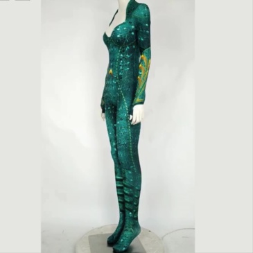 Aquaman 2 Mera Cosplay Costume DC Superheroine Amber Heard Movie Aquaman and the Lost Kingdom Takerlama