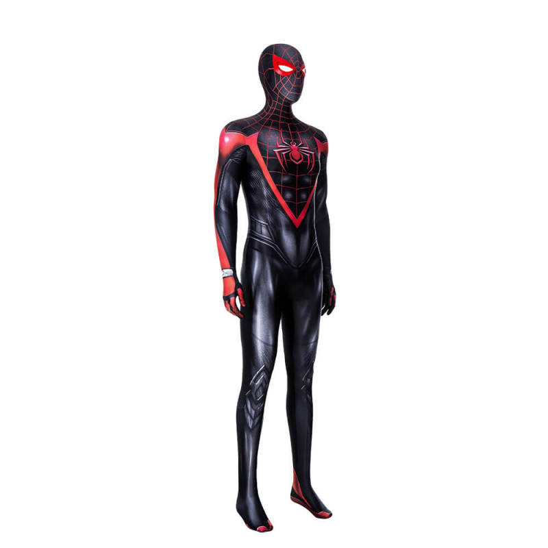 Marvel's Spider-Man 2 Miles Morales Cosplay Costume Mask Takerlama