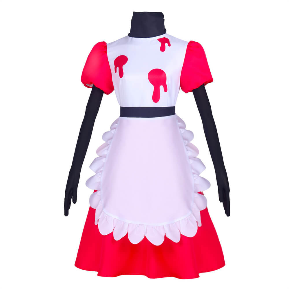 Takerlama Hazbin Hotel Niffty Maid Dress Cosplay Costume