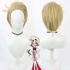 Takerlama Hazbin Hotel Lucifer Morningstar Cosplay Wig Hair