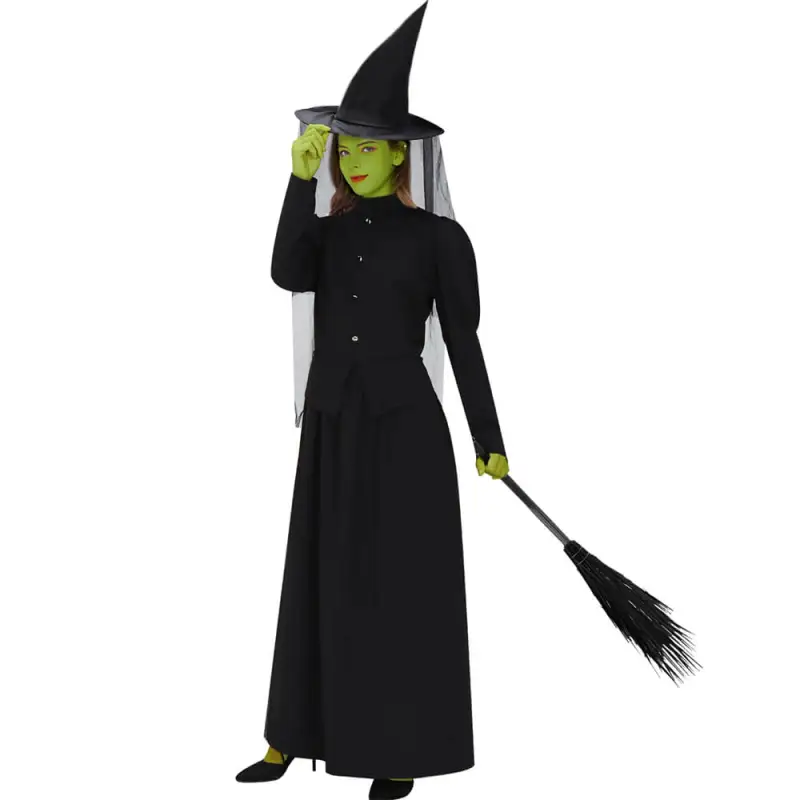 Takerlama The Wizard of Oz Wicked Witch of the West Halloween Cosplay Costume