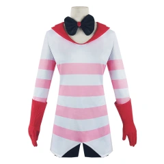 Takerlama Hazbin Hotel Angel Dust Cosplay Costume Unisex