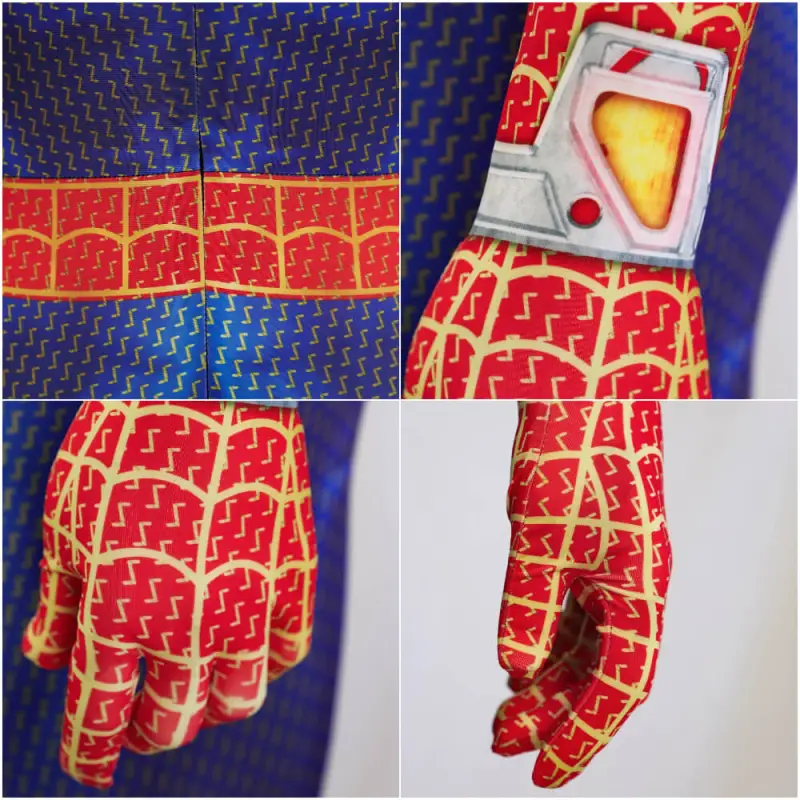 Takerlama Spider-Man Across the Spider-Verse Peter Parker Cosplay Costume Red