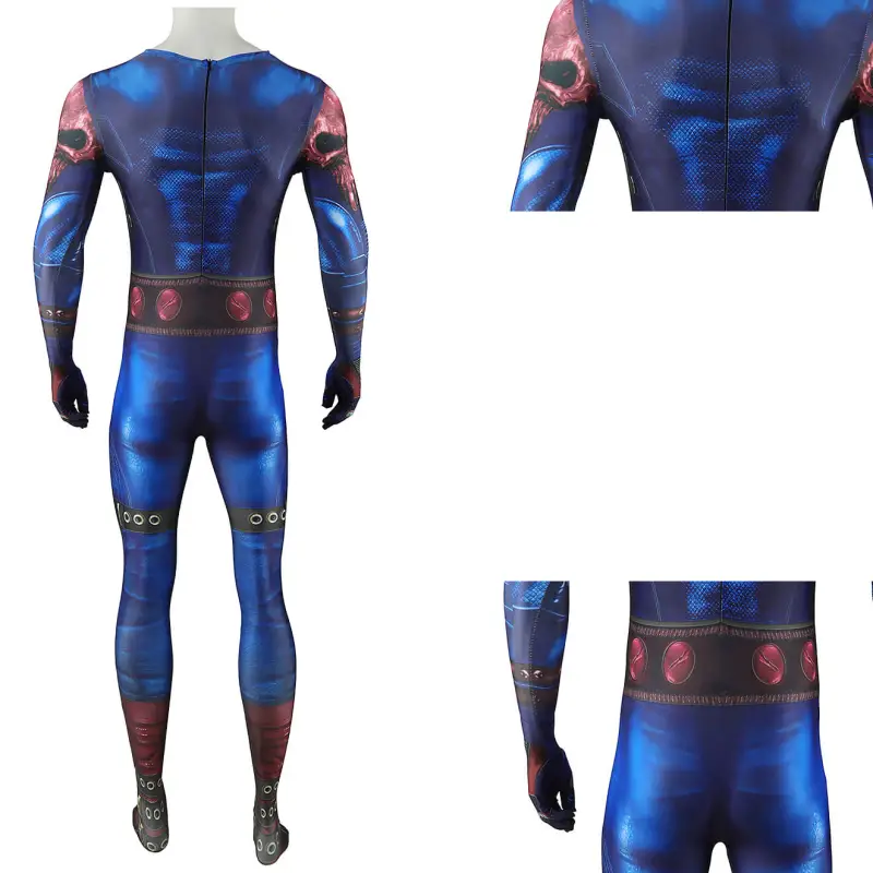 Dark Nights Metal Superman Cosplay Costume Clark Kent Bodysuit Cloak Adults Kids Takerlama