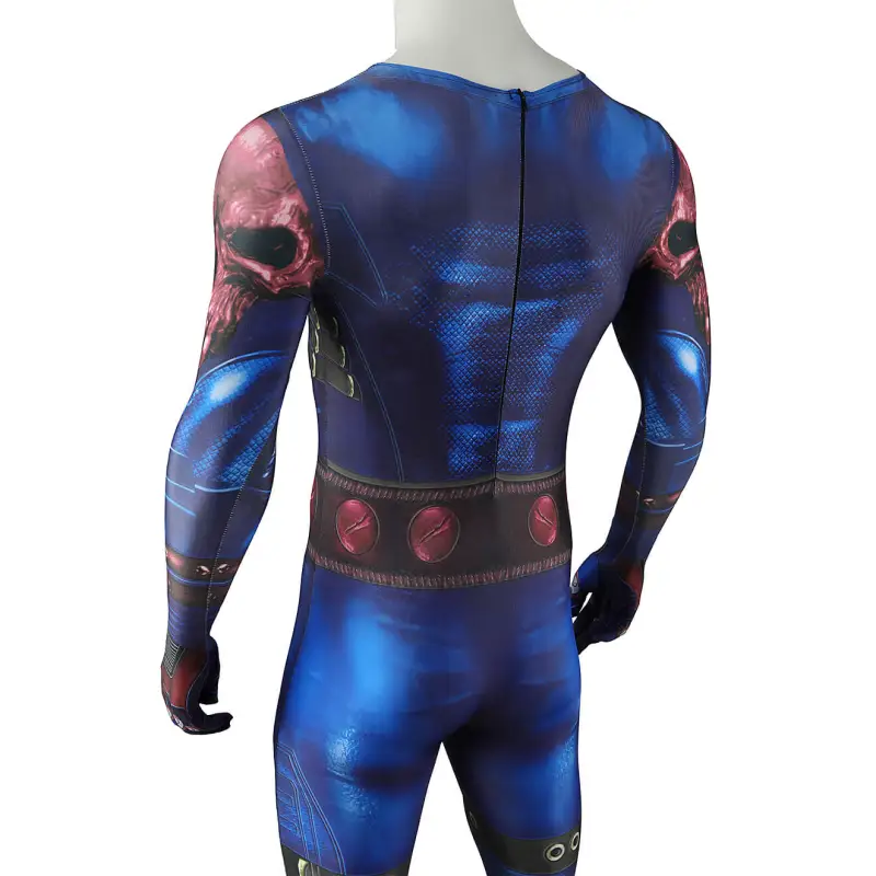 Dark Nights Metal Superman Cosplay Costume Clark Kent Bodysuit Cloak Adults Kids Takerlama