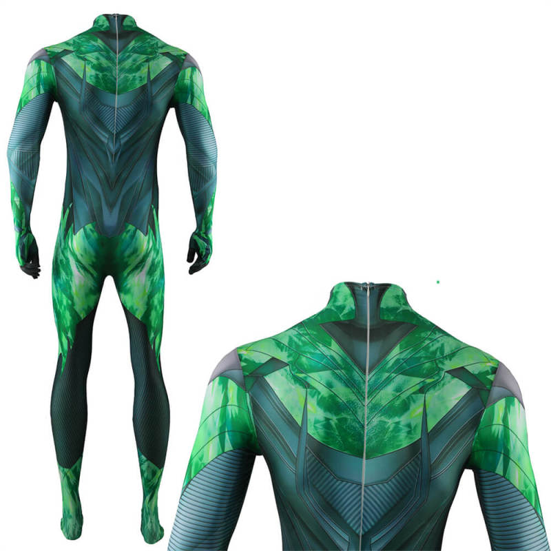 Green Lantern Cosplay Costume-Suicide Squad Kill the Justice League Takerlama