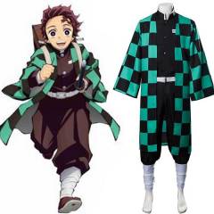 Adults Kamado Tanjirou Cosplay Costume Uniform