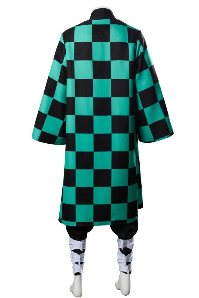 Adults Kamado Tanjirou Uniform Demon Slayer Kimetsu no Yaiba Cosplay Costume