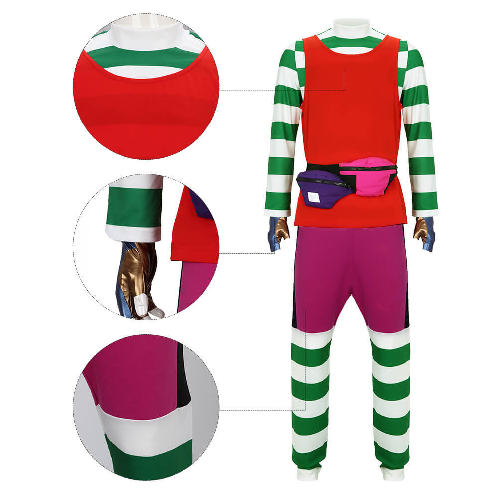 Takerlama The Big Comfy Couch Major Bedhead Cosplay Costume Men