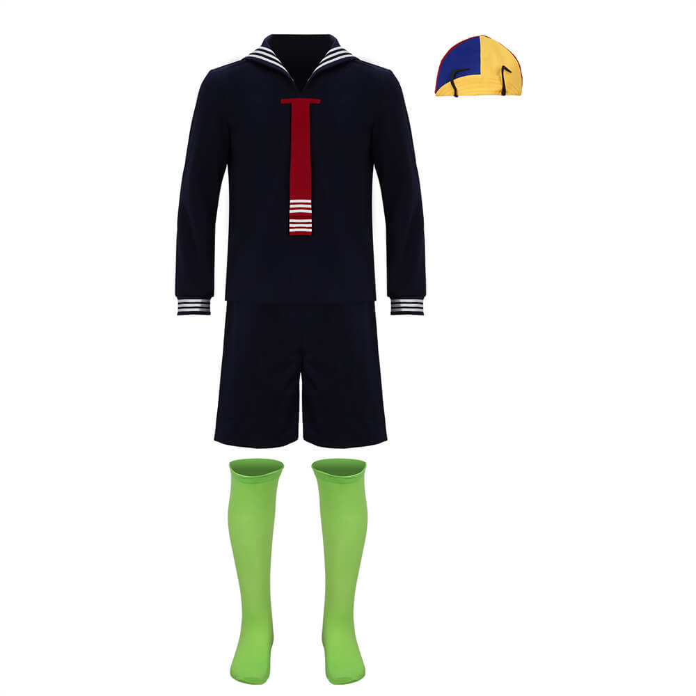 El Chavo Del Ocho Quico Cosplay Costume Fancy Dress Takerlama