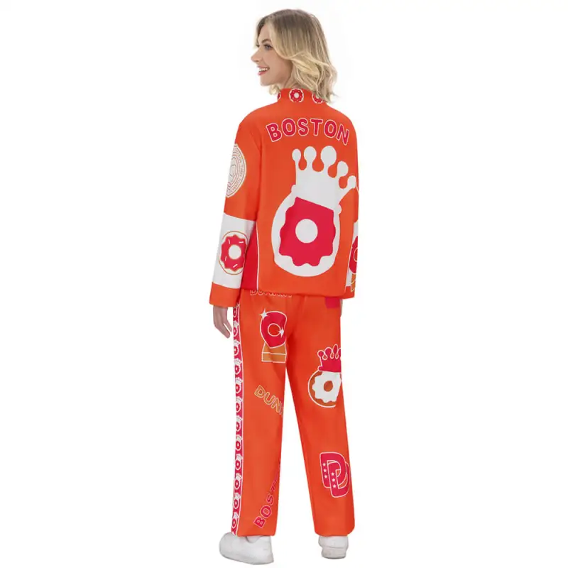 Takerlama Super Bowl Dunkin Donuts Tracksuit Cosplay Costume Unisex