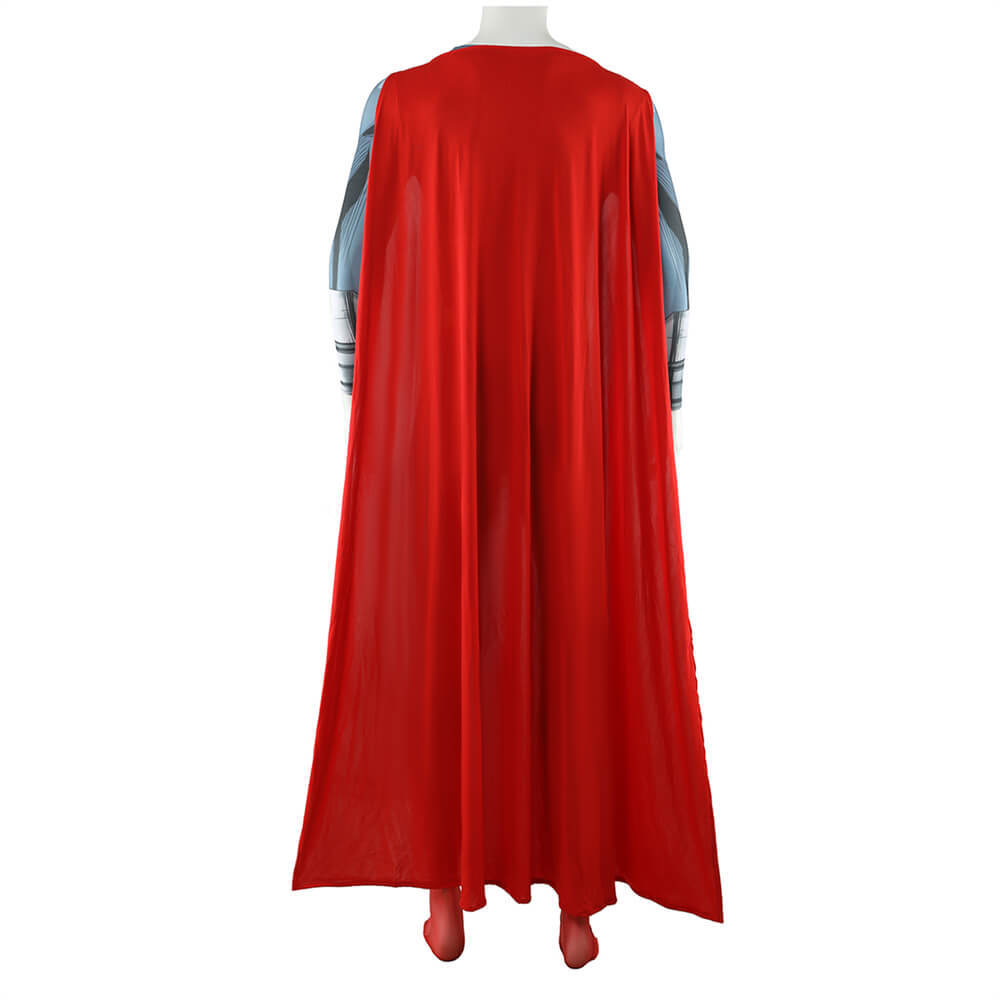 The Flash Superman Nicolas Cage Costume Superhero Bodysuit Cloak Takerlama