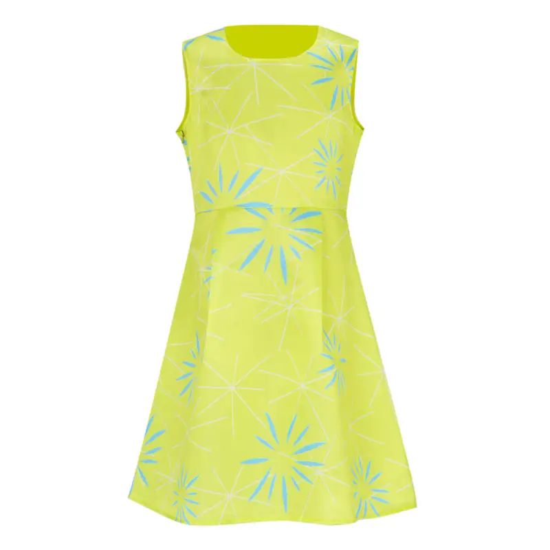 Inside Out 2 JOY Dress for Kids Cosplay Costume Short Summer Dress Gift Takerlama