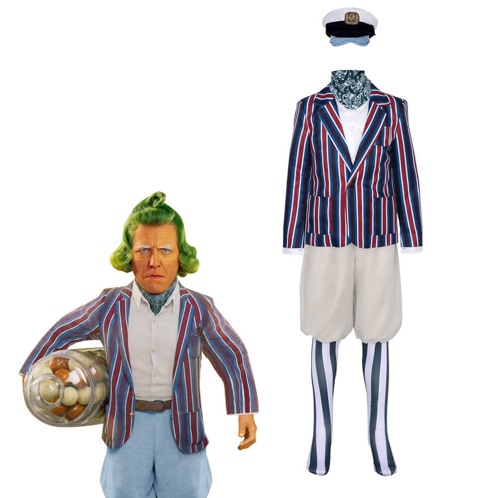 New Wonka 2023 Oompa Loompa Cosplay Costume Adult Kids In Stock Takerlama