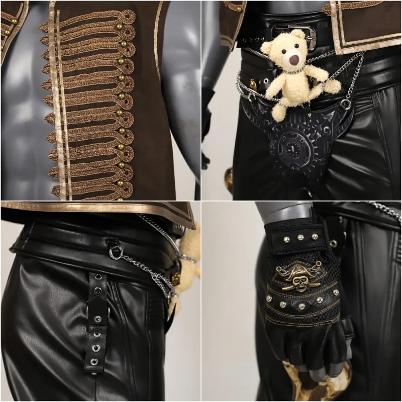 Furiosa A Mad Max Saga Warlord Dementus Cosplay Costume Takerlama