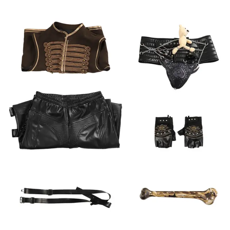 Furiosa A Mad Max Saga Warlord Dementus Cosplay Costume Takerlama