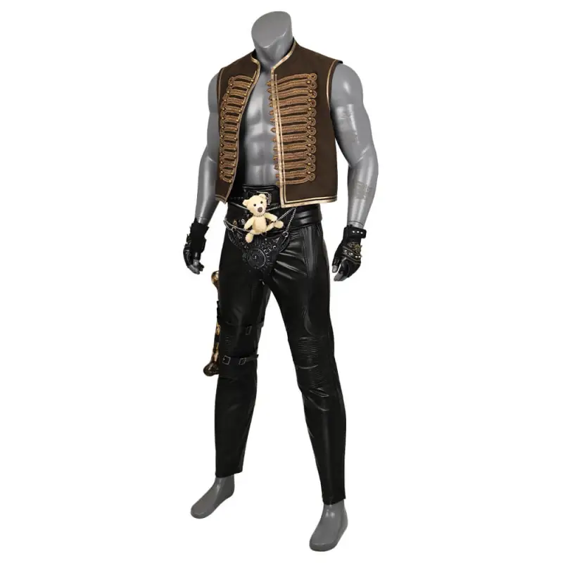 Furiosa A Mad Max Saga Warlord Dementus Cosplay Costume Takerlama