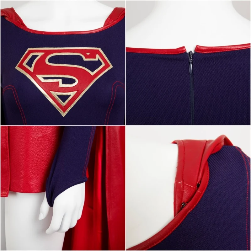 Takerlama Supergirl Kara Zor-El Cosplay Costume