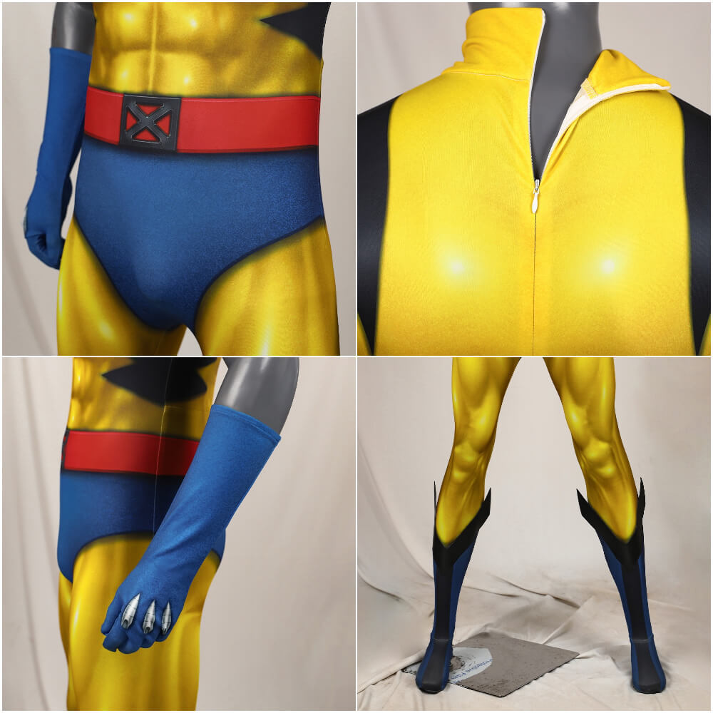 Takerlama X-Men '97 Wolverine Cosplay Costume 2024 TV Seies