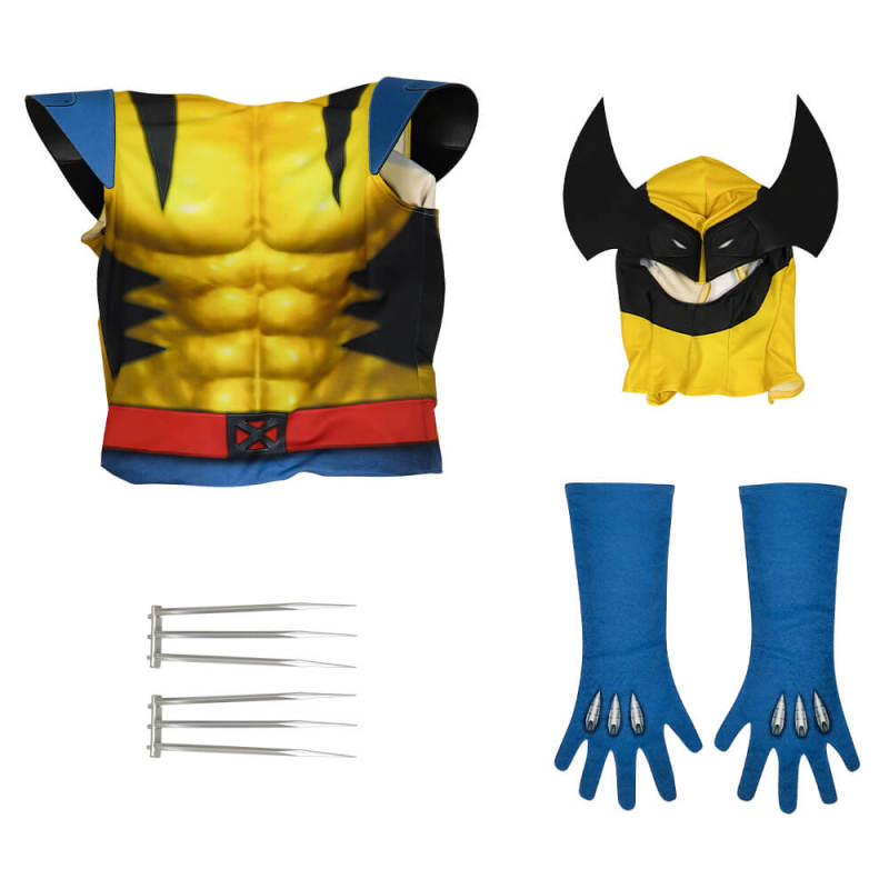 Takerlama X-Men '97 Wolverine Cosplay Costume 2024 TV Seies