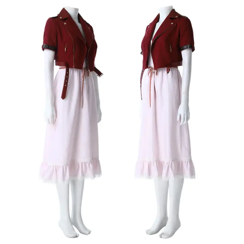 Final Fantasy VII Rebirth Aerith Gainsborough Cosplay Costume FF7 Remake Takerlama