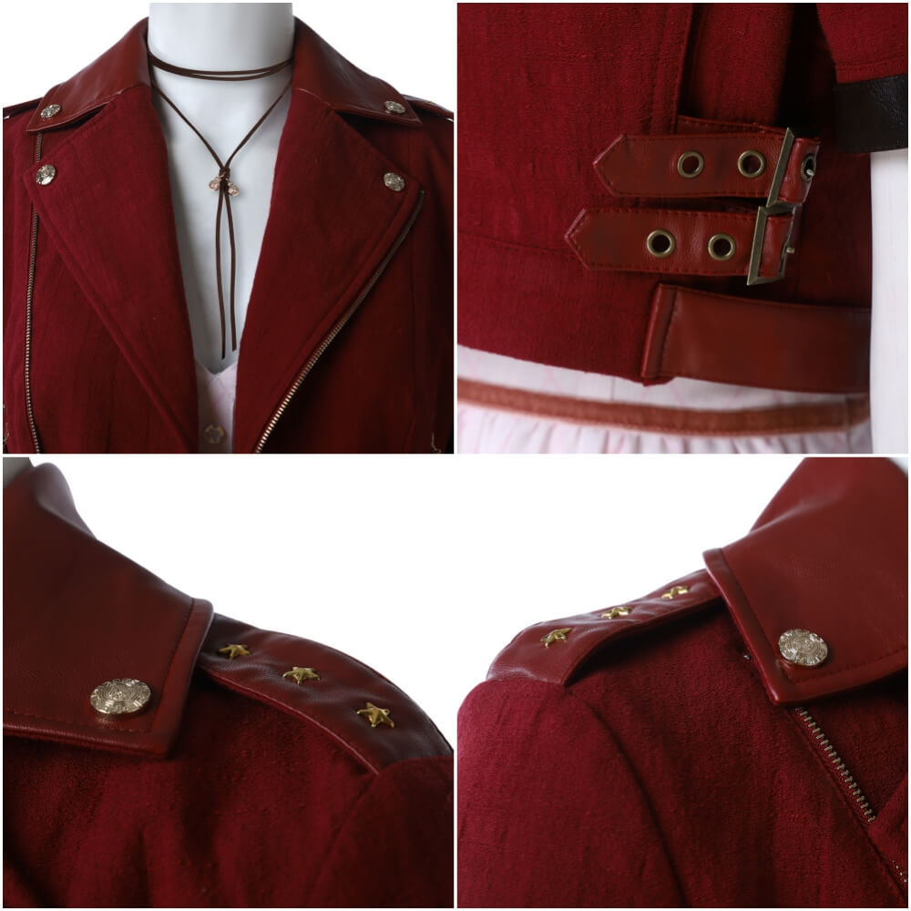 Final Fantasy VII Rebirth Aerith Gainsborough Cosplay Costume FF7 Remake Takerlama